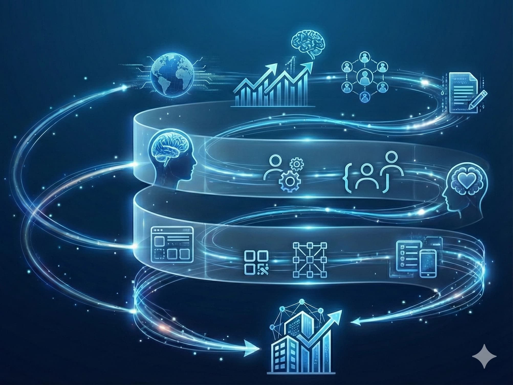 Building blocks illustration